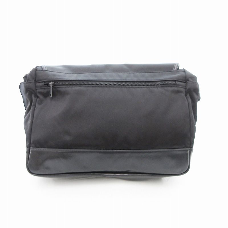 ポーター×サックスバー　コラボ　ストーム　メッセンジャーバッグ　ショルダー　黒 ポーター PORTER SAC S BAR ストーム ショルダーバッグ