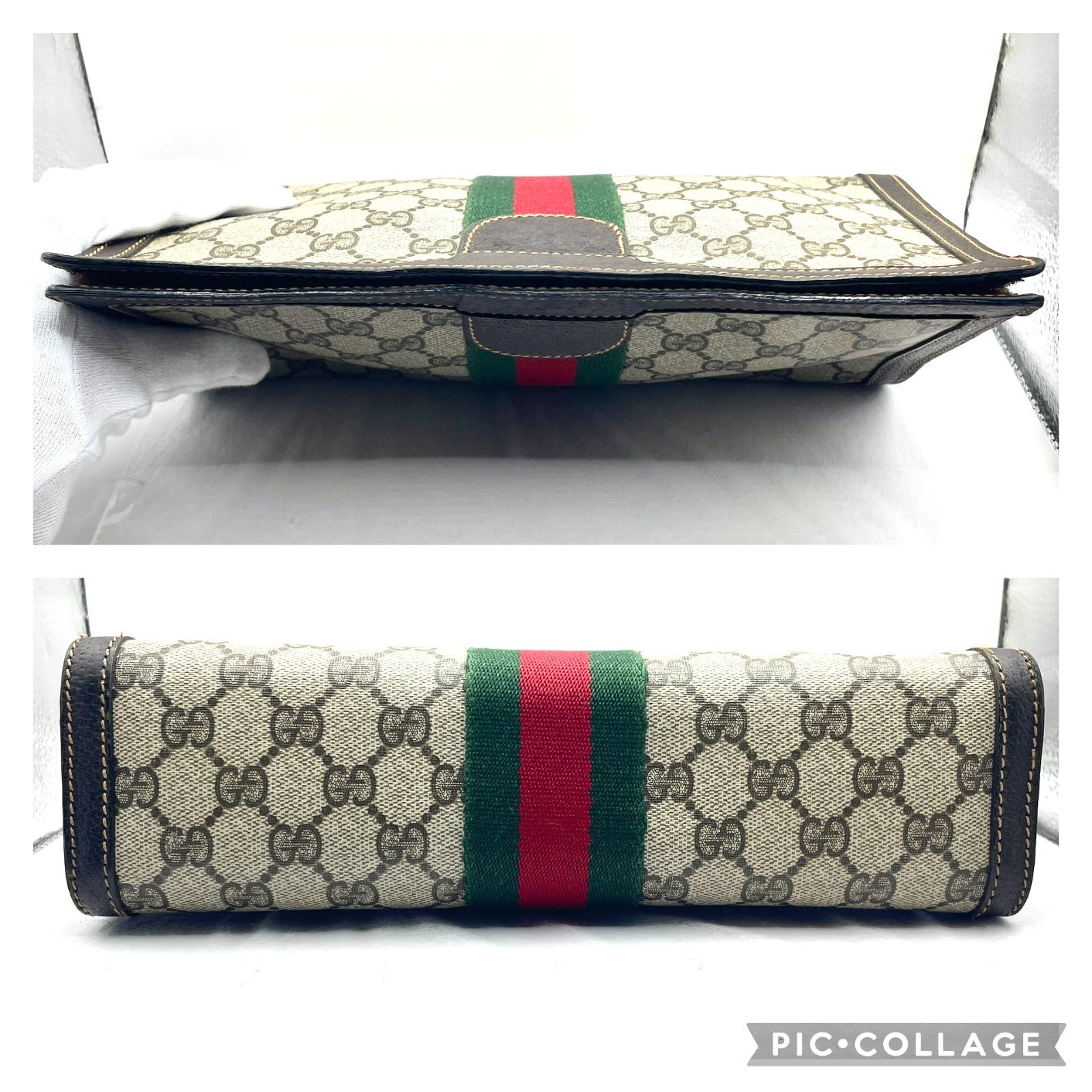 326】 外観美品 GUCCI オールドグッチ シェリーライン セカンド
