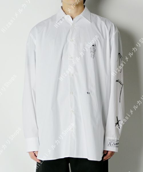 RAF SIMONSGothic big fit shirt