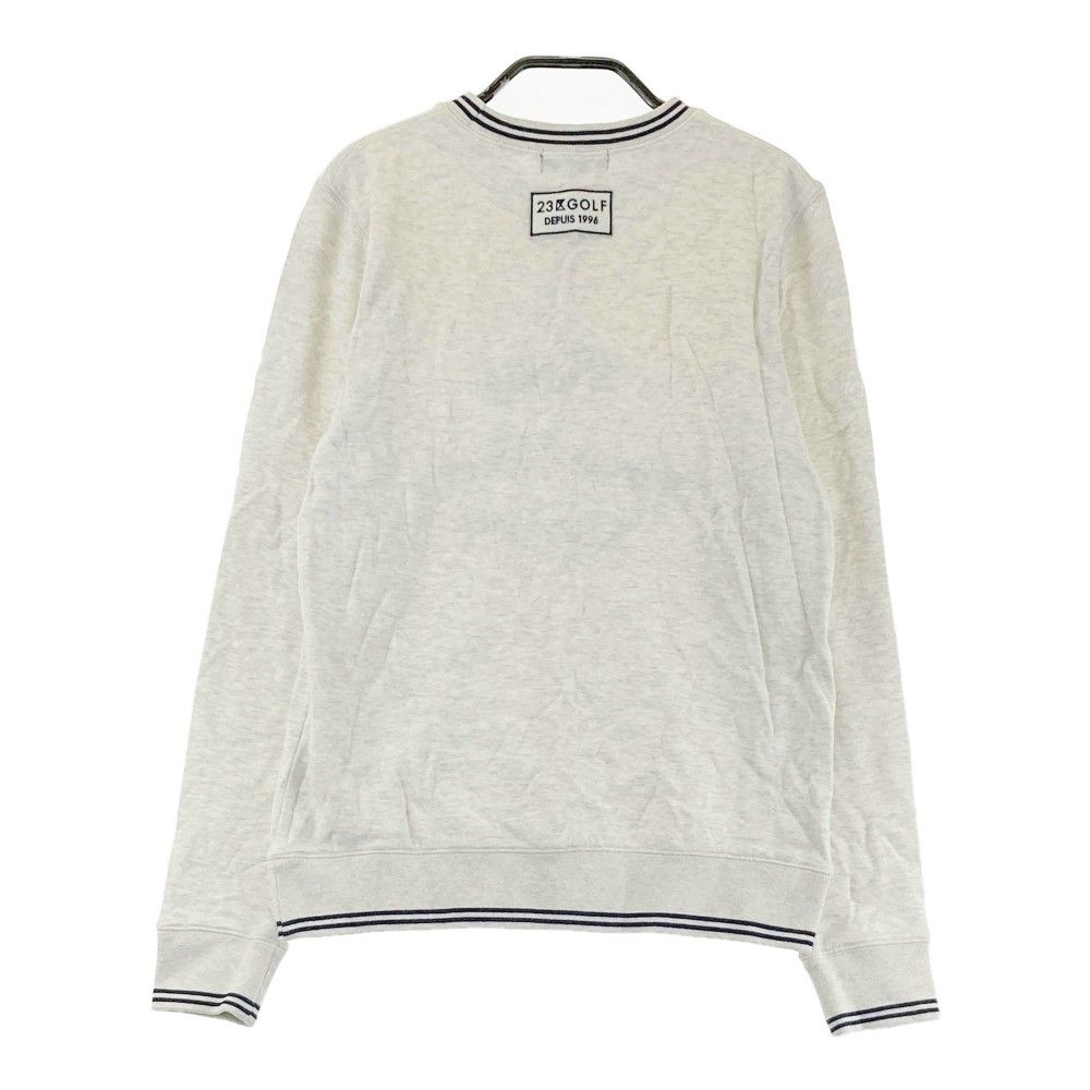 サイズ：1 23区GOLF ニジュウサンクゴルフ 長袖Tシャツ ホワイト