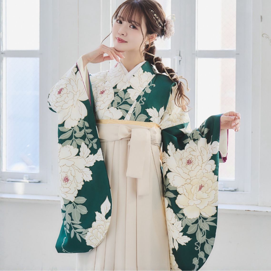 新品 袴単品 卒業式用 はかま 袴のみ はかまのみ イベント 深緑 新品 袴単品 卒業式用 はかま 袴のみ はかまのみ イベント オフ