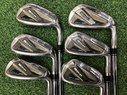 中古】 テーラーメイド SIM2 MAX 7S アイアンセット IR KBS MAX MT85