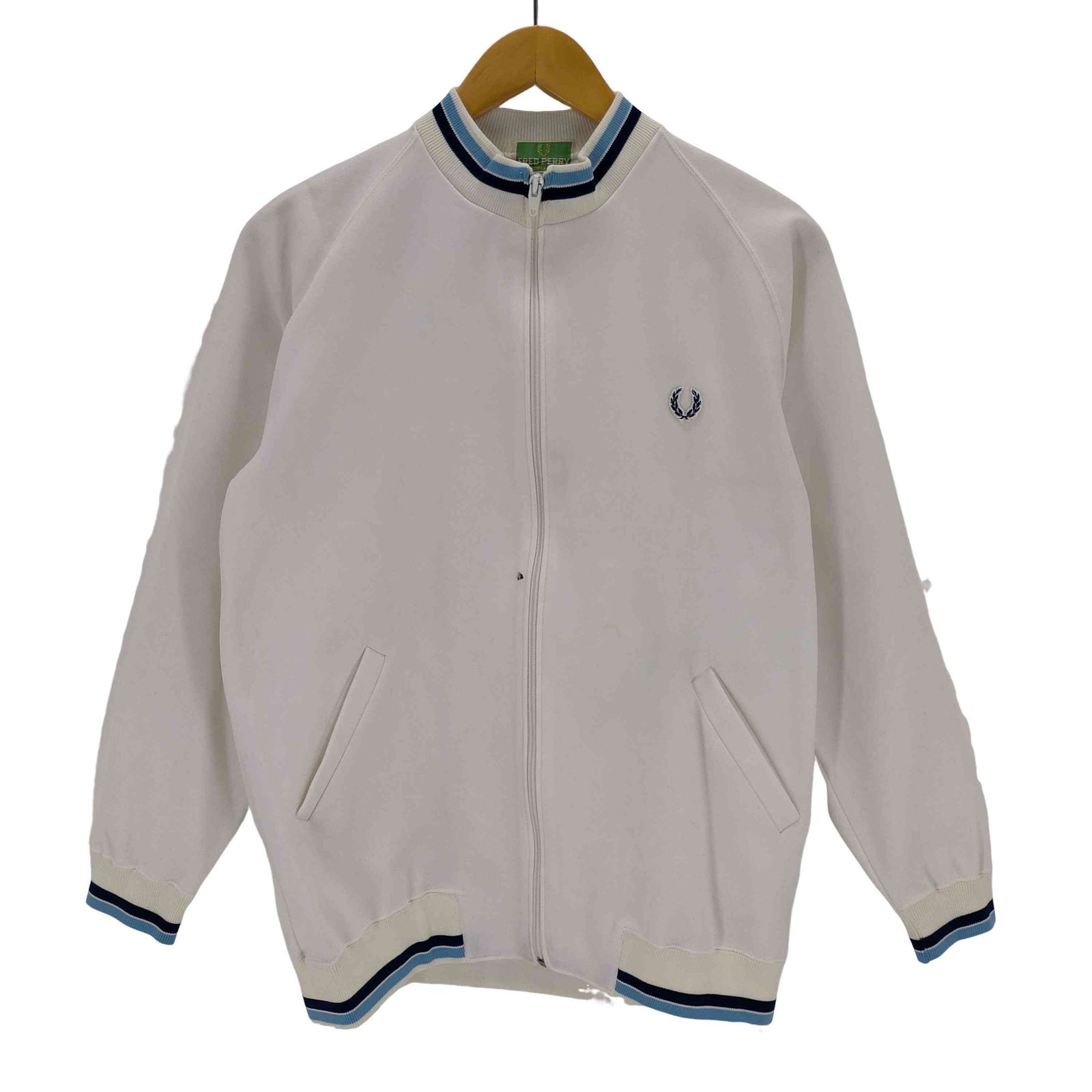 フレッドペリー 80s 緑タグ 刺繍 トラックジャケット【値下げ】 Taped Track Jacket(10 297：ANCHOR GREY): | FRED PERRY JAPAN