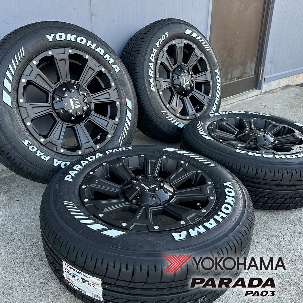 フ*ド様 ハイエースアルミホイール車検対応 215/65R16C タイヤ4本セッ フ*ド様 ハイエースアルミホイール車検対応 215/65R16C タイヤ4