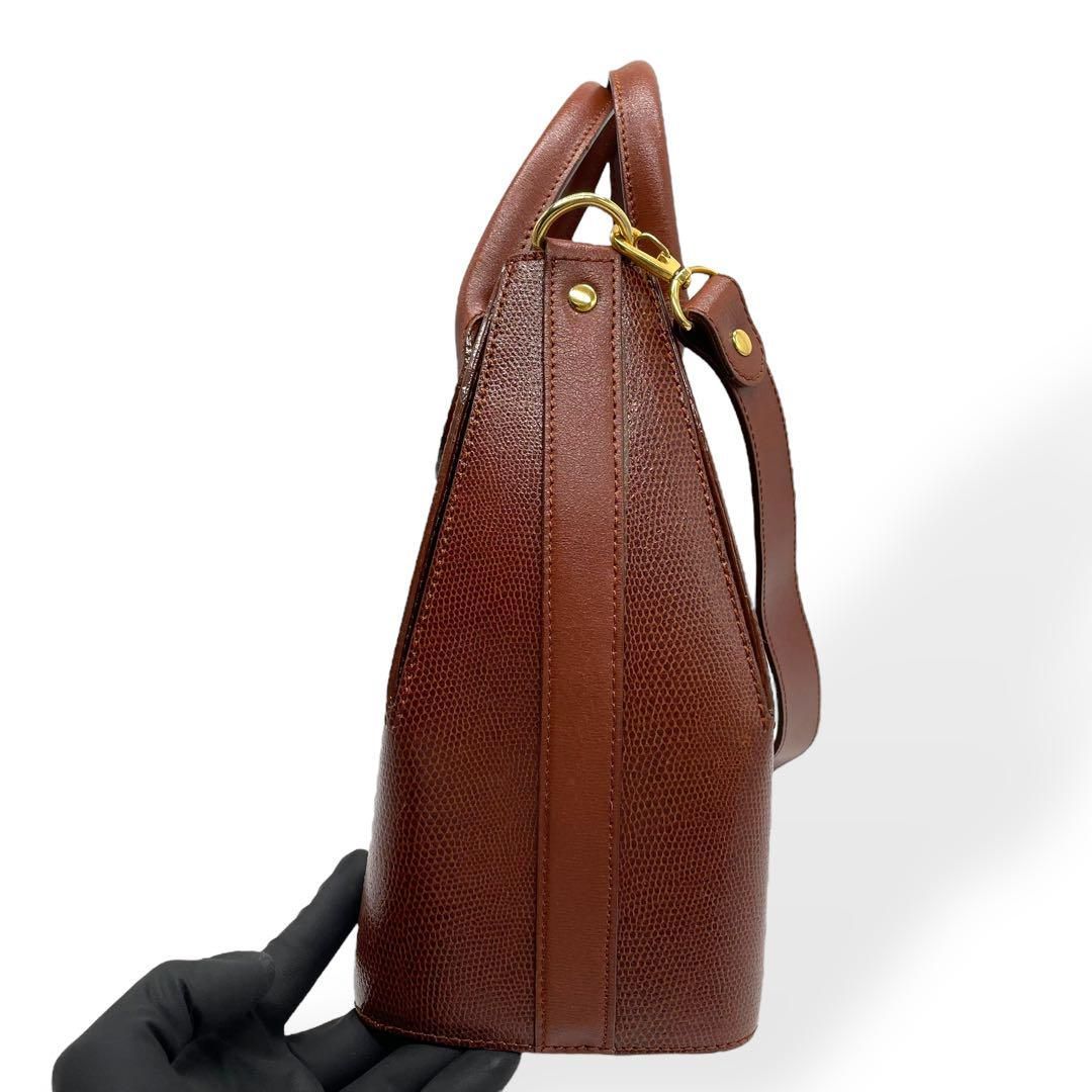 PIERRE BALMAIN ペイズリー　メッセンジャーバッグ PVCレザー美品 ペイズリー柄ショルダーバッグ ピエールバルマン 品質保証