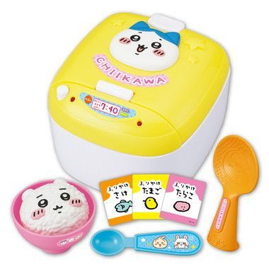 ジョイパレット ちいかわ むちゃうま たきたてすいはんきセット 3歳