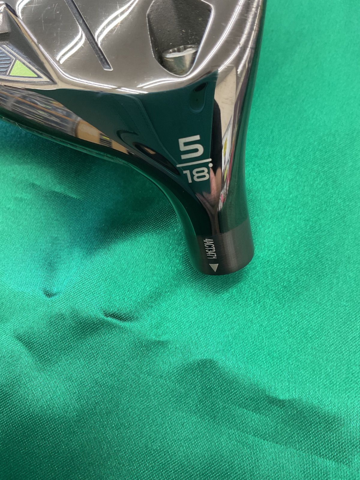 美品　テーラーメイド　Qi35フェアウェイウッド　5W ヘッドのみ Qi35 フェアウェイウッド | Qi35 Fairway wood | TaylorMade