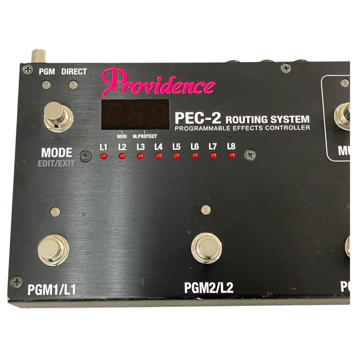 Providence PEC-2 エフェクトループコントローラー スイッチャー 音響機材 N9476465