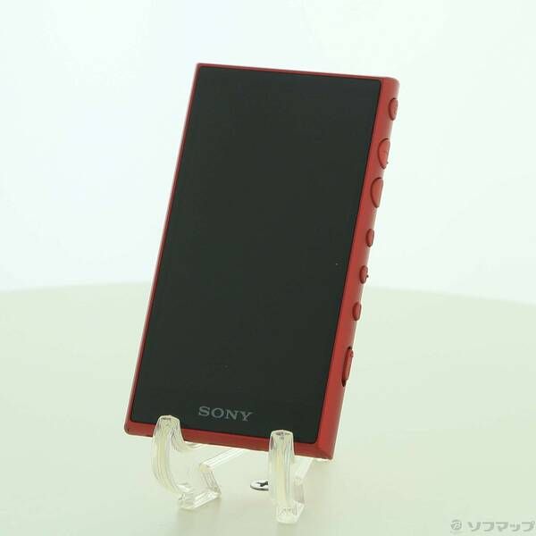 〔 品〕 WALKMAN A100シリーズ メモリ16GB microSD レッド NW-A105HN RM 377