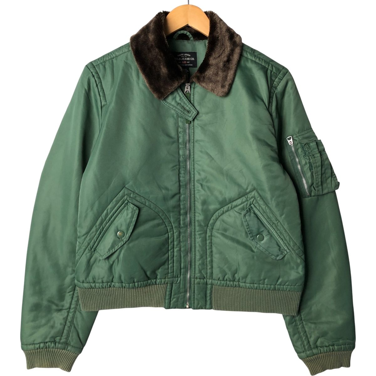 古着 00年代 ラルフローレン Ralph Lauren POLO JEANS COMPANY 中綿ジャケット パファージャケット レディースXL相当/eaa585922