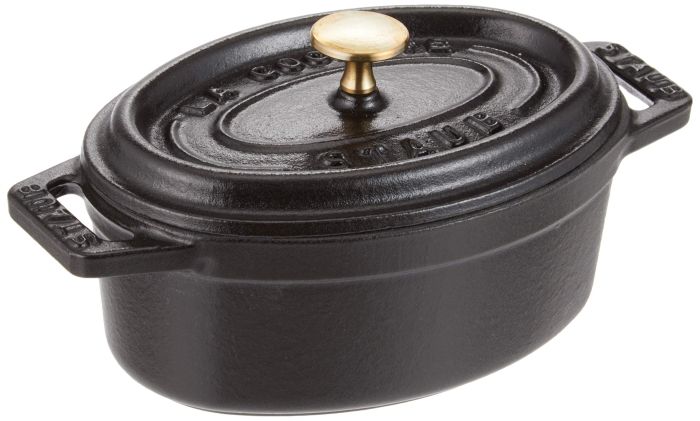 3営業日で発送 STAUB ストウブ ストウブ ピコ ココット オーバル１１㎝ 黒 ４０５００－１１１ RST3501