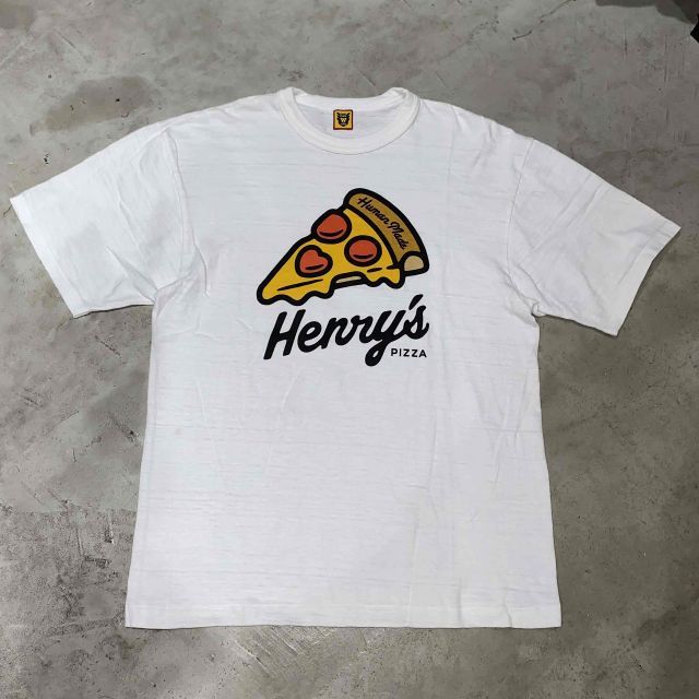 HUMAN MADE 24ss Henry s PIZZA TEE Lサイズ ヒューマンメイド ヘンリーズピザ 半袖Tシャツ 心斎橋店