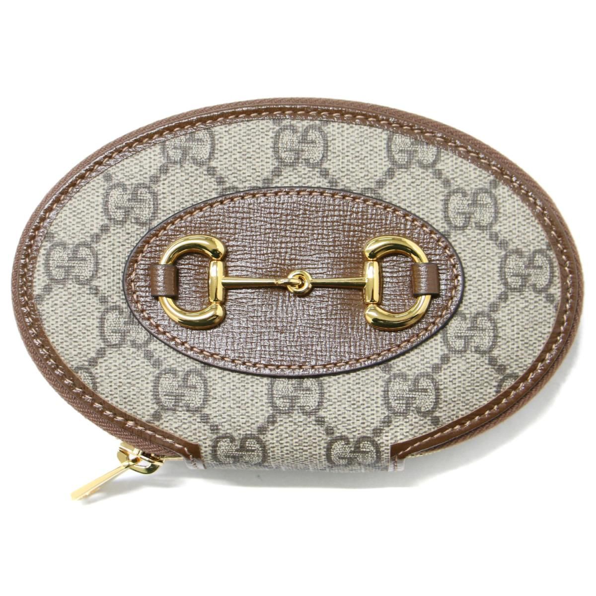 美品 GUCCI グッチ 財布 小銭入れ コインケース オーバル ラウンド