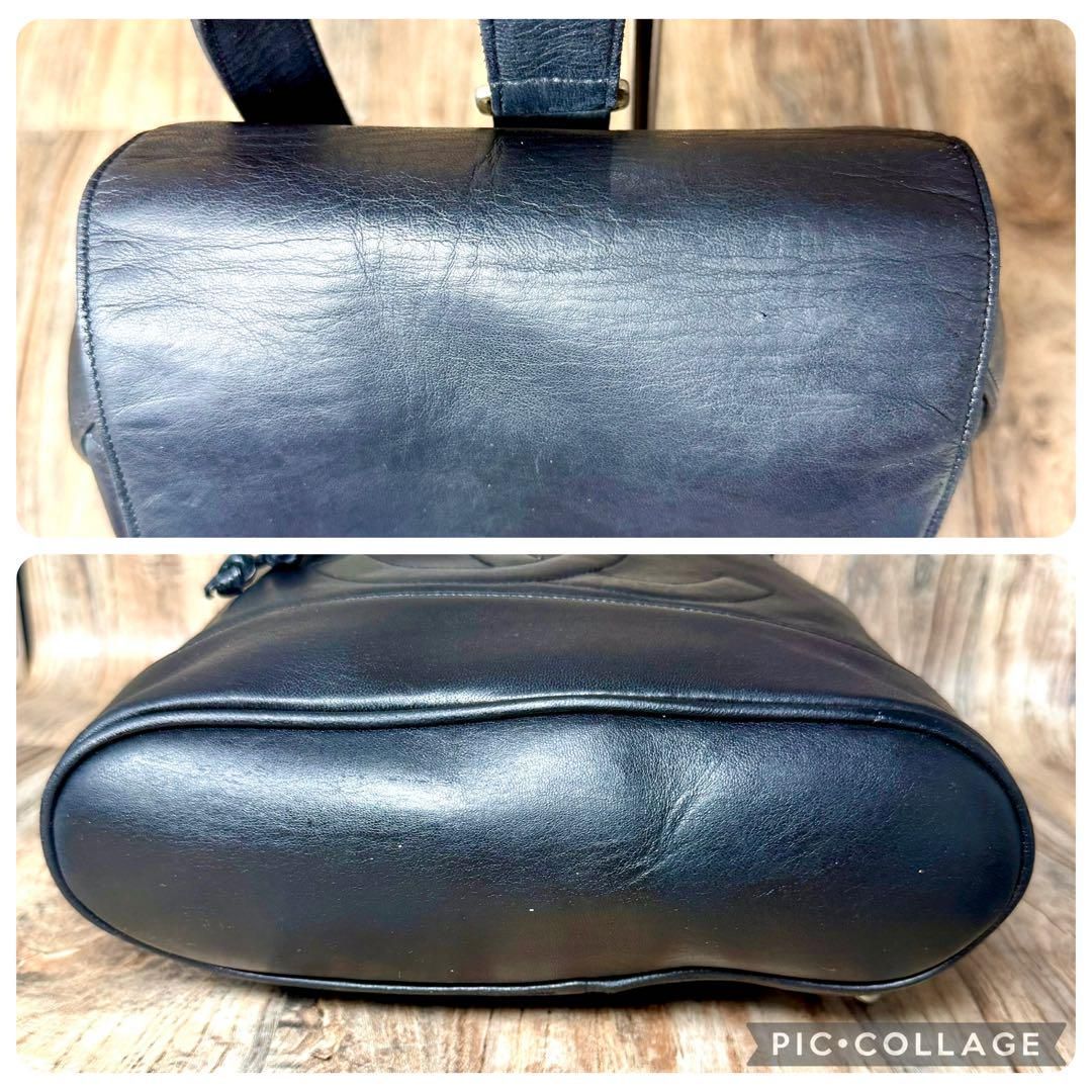 ⛄️極美品⛄️レア品シャネルCHANELラムスキンココ巾着型