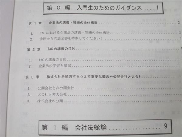 TAC 公認会計士 企業法 テキスト 企業法1/2/短答/論文問題集等 2025年合格目標セット 状態良多数 計4冊 069R4D TAC 公認会計士 企業法 テキスト 企業法1/2/短答/論文問題集等