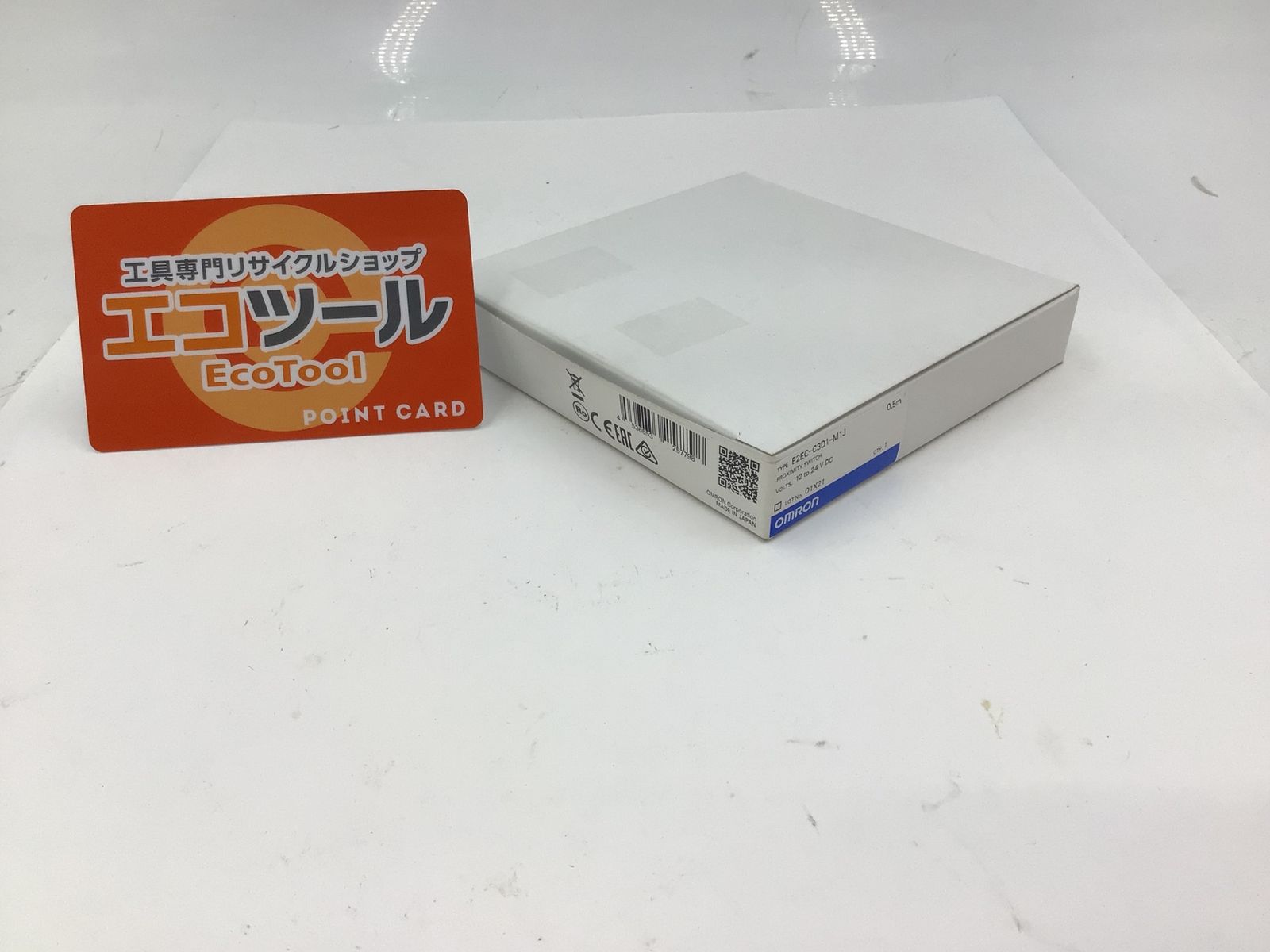 未使用】☆OMRON/オムロン アンプ中継接近センサー E2EC-C3D1-M1J