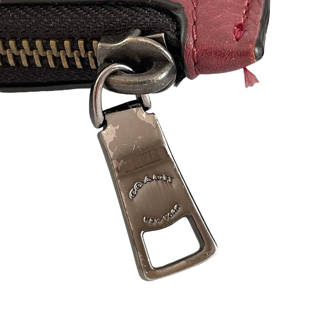 コーチ COACH 58951 ミックスドレザー クラッチバッグ セカンドバッグ