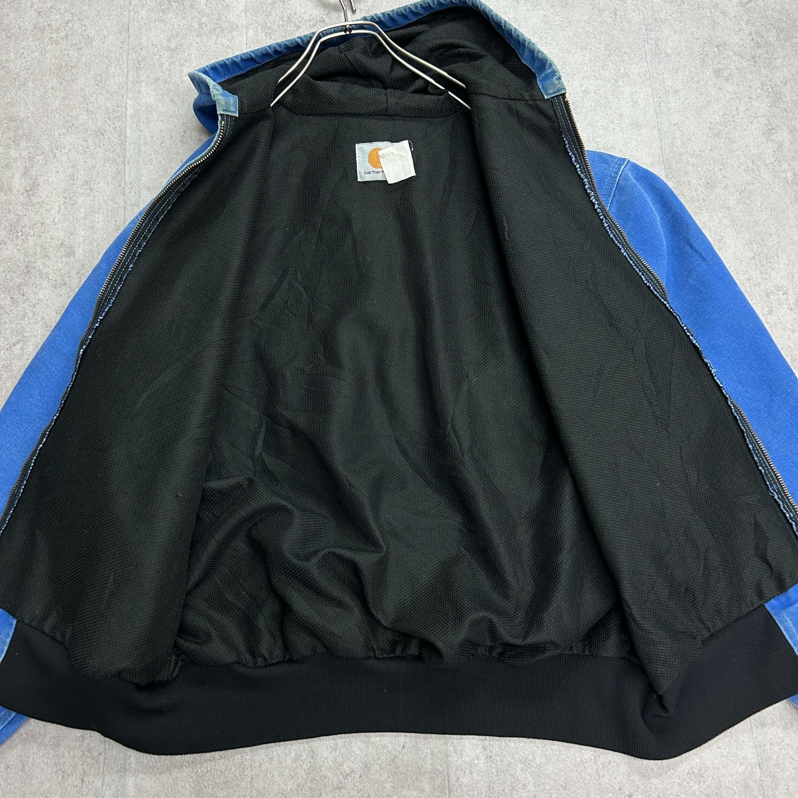 【古着レア品】Carhartt　カーハート　ジャケット　アウター　ネイビー　XL carhartt（ジャケット/アウター ・ ブルー・ネイビー/青色系）の