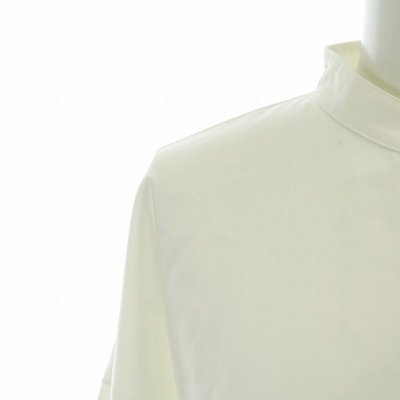 ADORE - 美品♪LE PHIL TRツイルスリットスリーブブラウス ホワイト ADORE - 美品♪LE PHIL TRツイルスリットスリーブブラウス