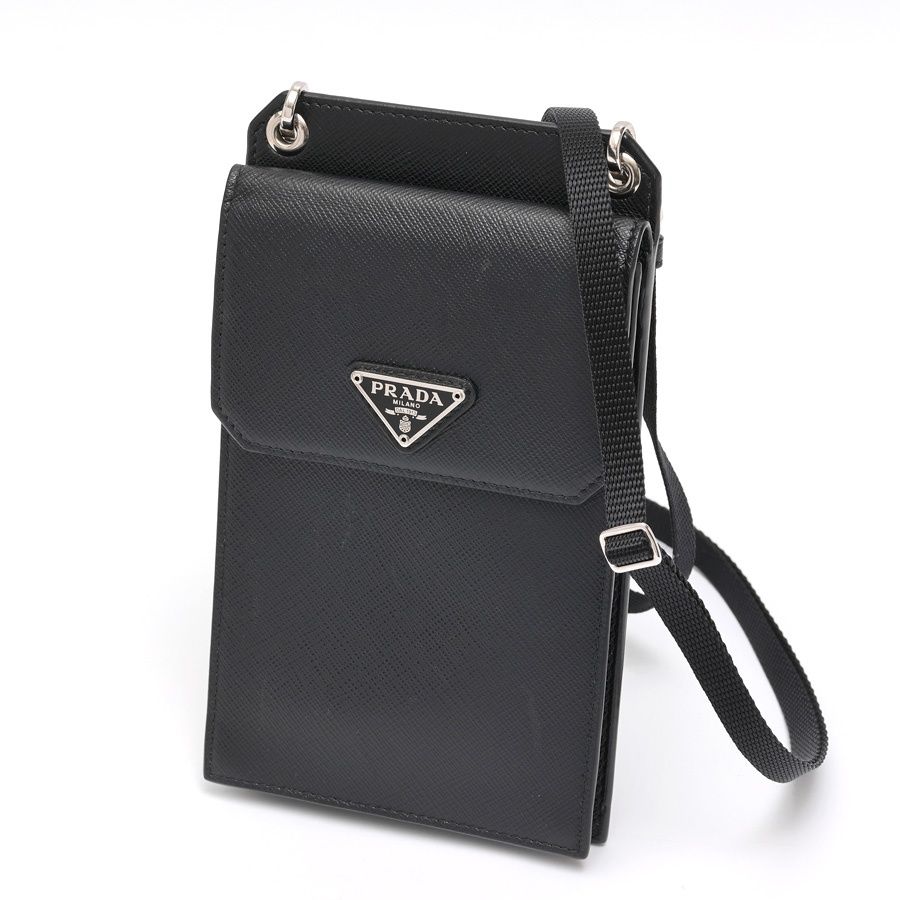 プラダ / PRADA サフィアーノレザー スマートフォンケース