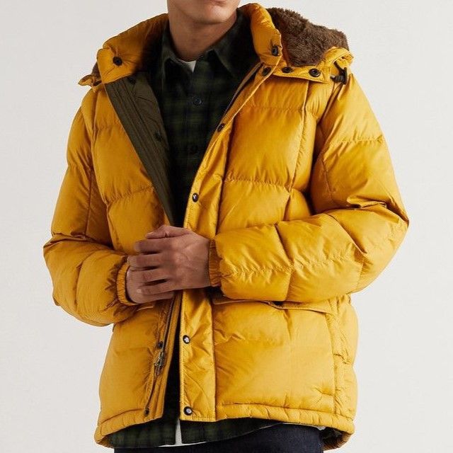 RRL ダブルアールエル Brinklow Quilted Hooded Jacket キルテッドフーデッドジャケット 782840794001 L Mountain Yellow Double RL アウター g17983