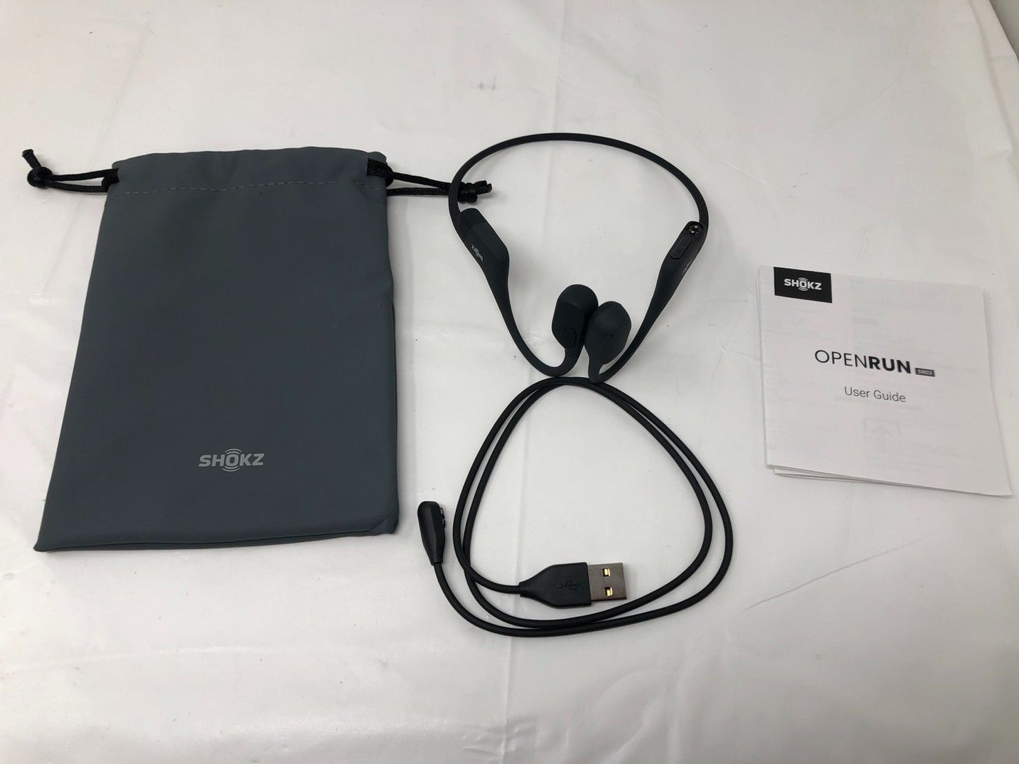 Shokz 骨伝導ワイヤレスイヤホン OPENRUN S803 BLACK 黒 SHOKZ OPENRUN