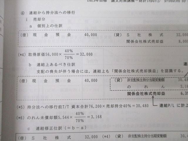CPA会計学院 公認会計士講座 財務会計論 計算 論文対策講義 Input/Outputレジュメ 2024年合格目標 未使用品 4冊 050M4D CPA会計学院 公認会計士 財務会計論 計算 論文対策講義 Input