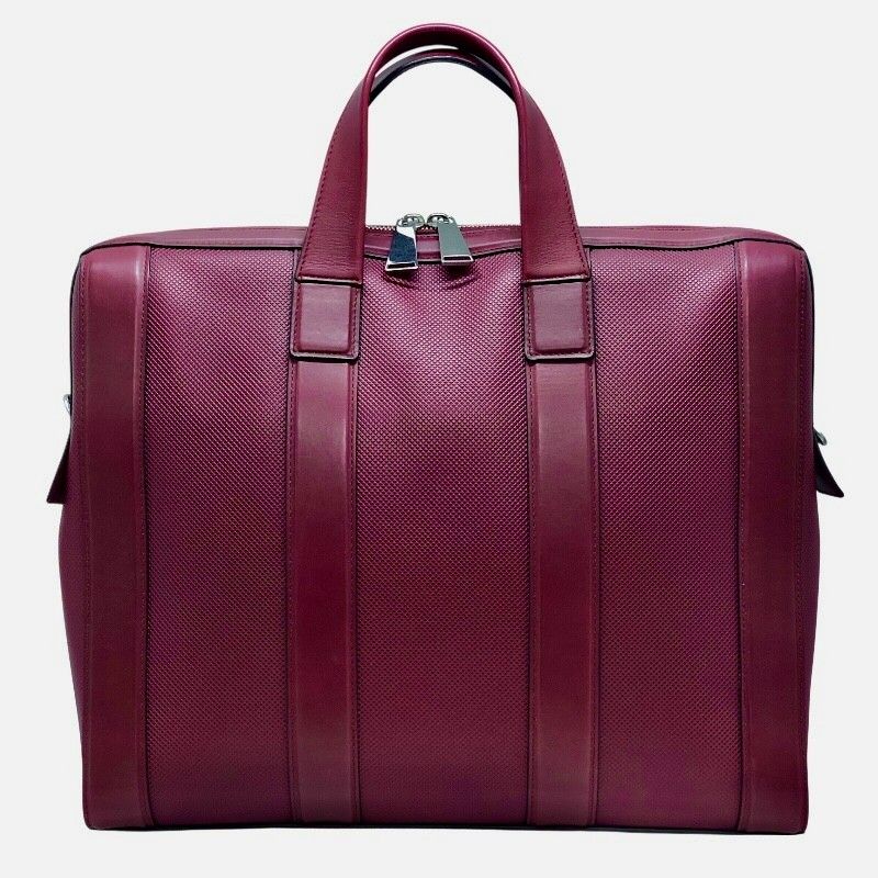 ボッテガ ヴェネタ BOTTEGA VENETA ブリーフケース 573484 VMAW1 6006 ボルドー×SV金具 カーフレザー メンズ ブリーフケース