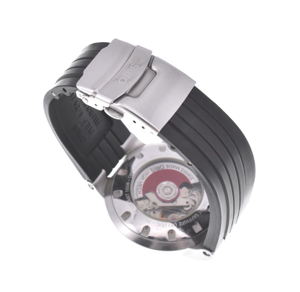 オリス ORIS 7521-44 TT1 クロノグラフ デイト 自動巻き メンズ E