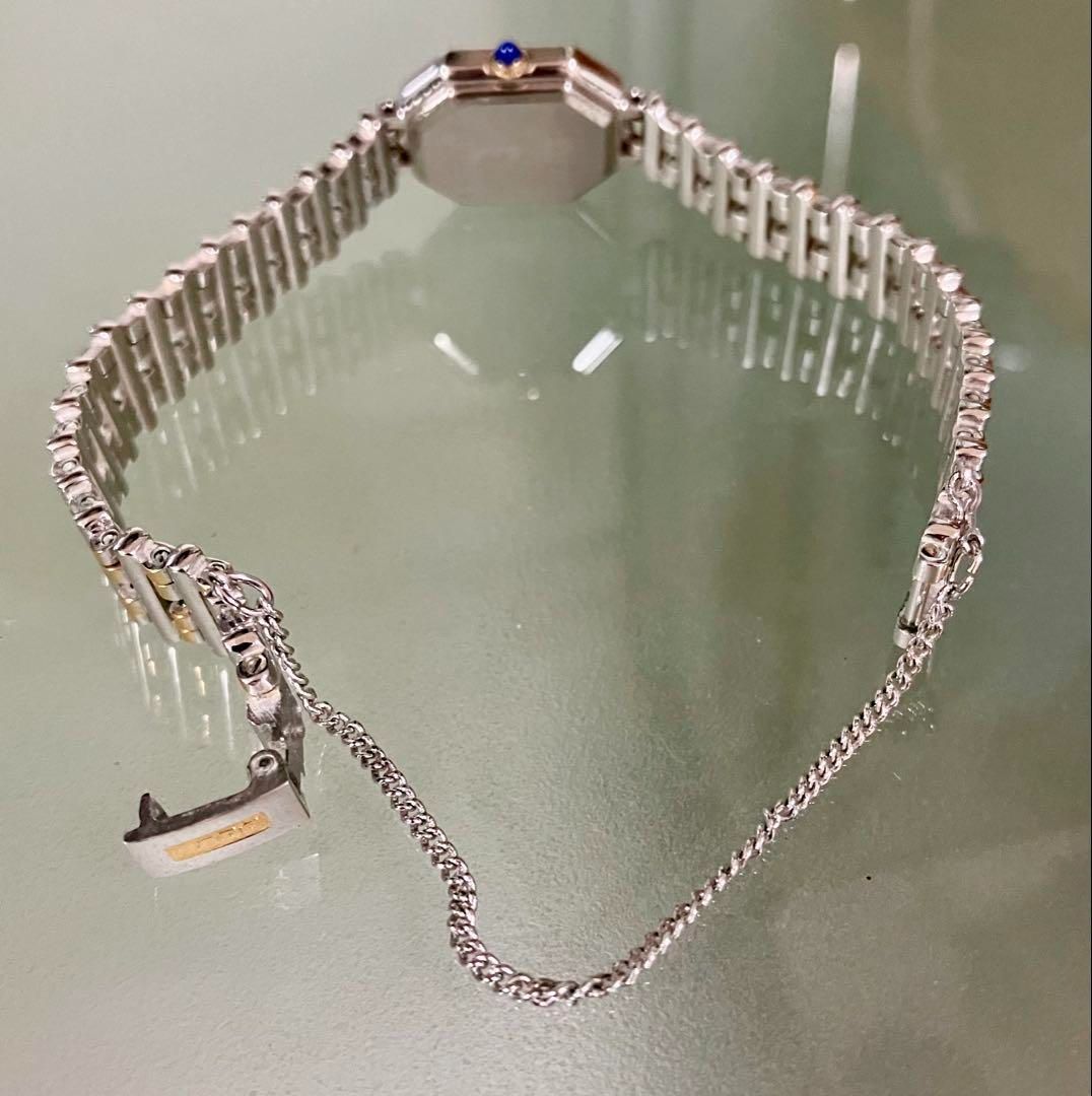 ★稼働品★RADO ラドー★コンビ★QZ★シルバー文字盤★レディース腕時計★ ☆稼働品☆RADO ラドー☆コンビ☆QZ☆シルバー文字盤