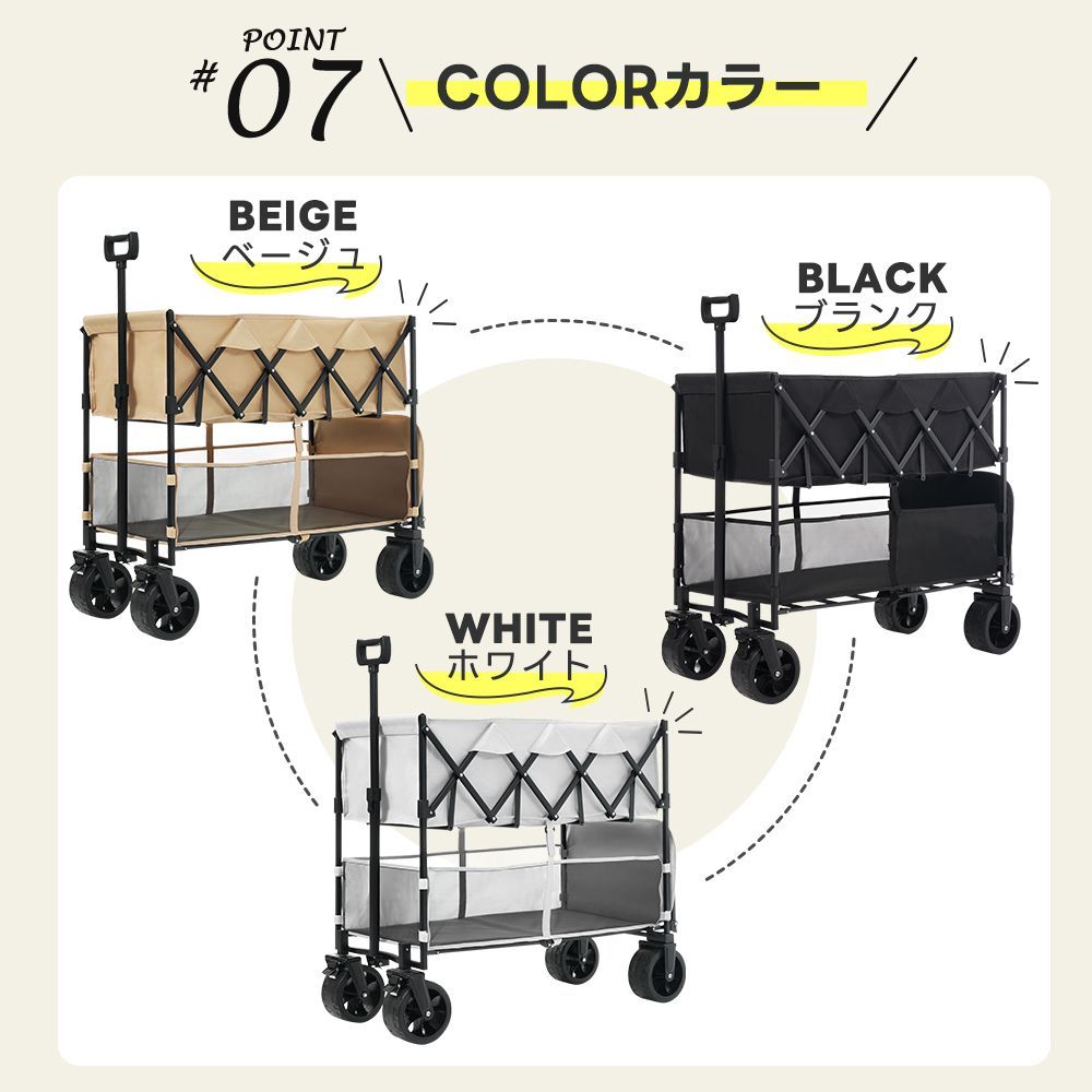 ワイドタイヤ搭載 キャンプ