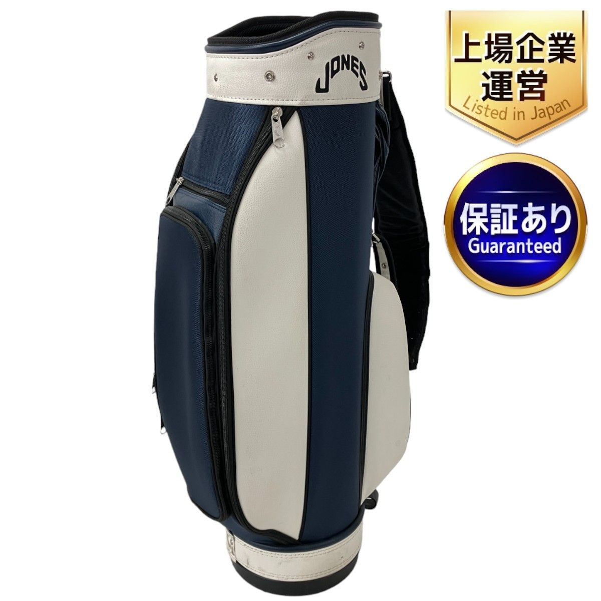 ジョーンズ ゴルフバッグ キャディバッグ ネイビー JONES (ジョーンズ