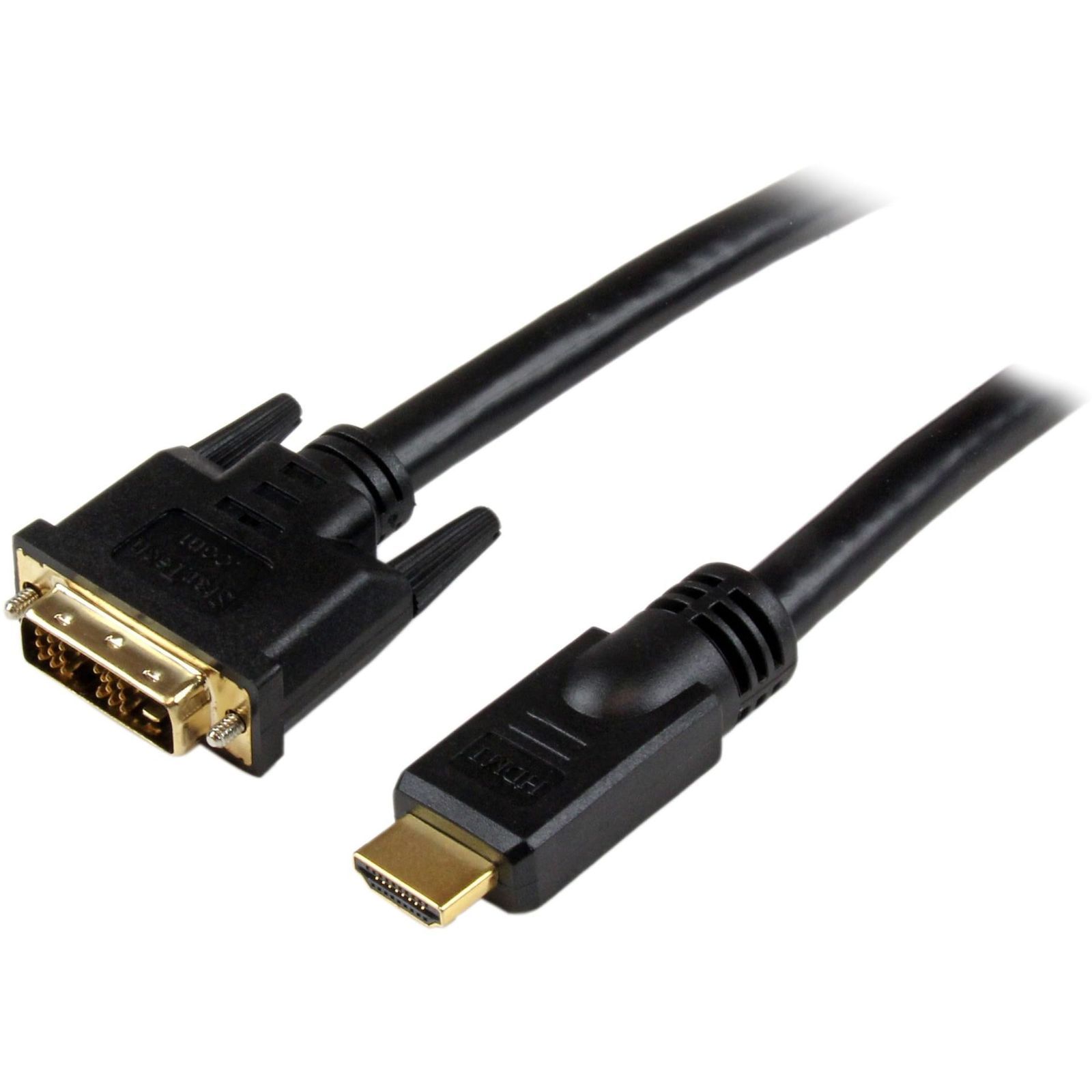 6m StarTech.com 6m HDMI - DVI-D変換ケーブルアダプタ オス/オス HDMIDVIMM20