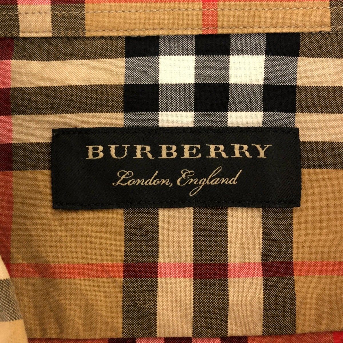 BURBERRY バーバリー 18SS レインボーノバチェックシャツ 4548046 