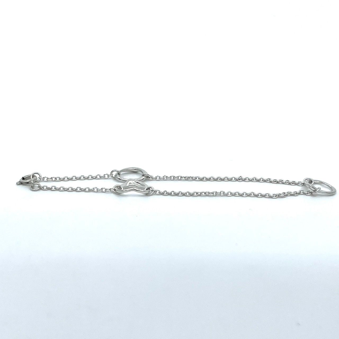 美品 TIFFANY &Co. ティファニー オープンハート ブレスレット