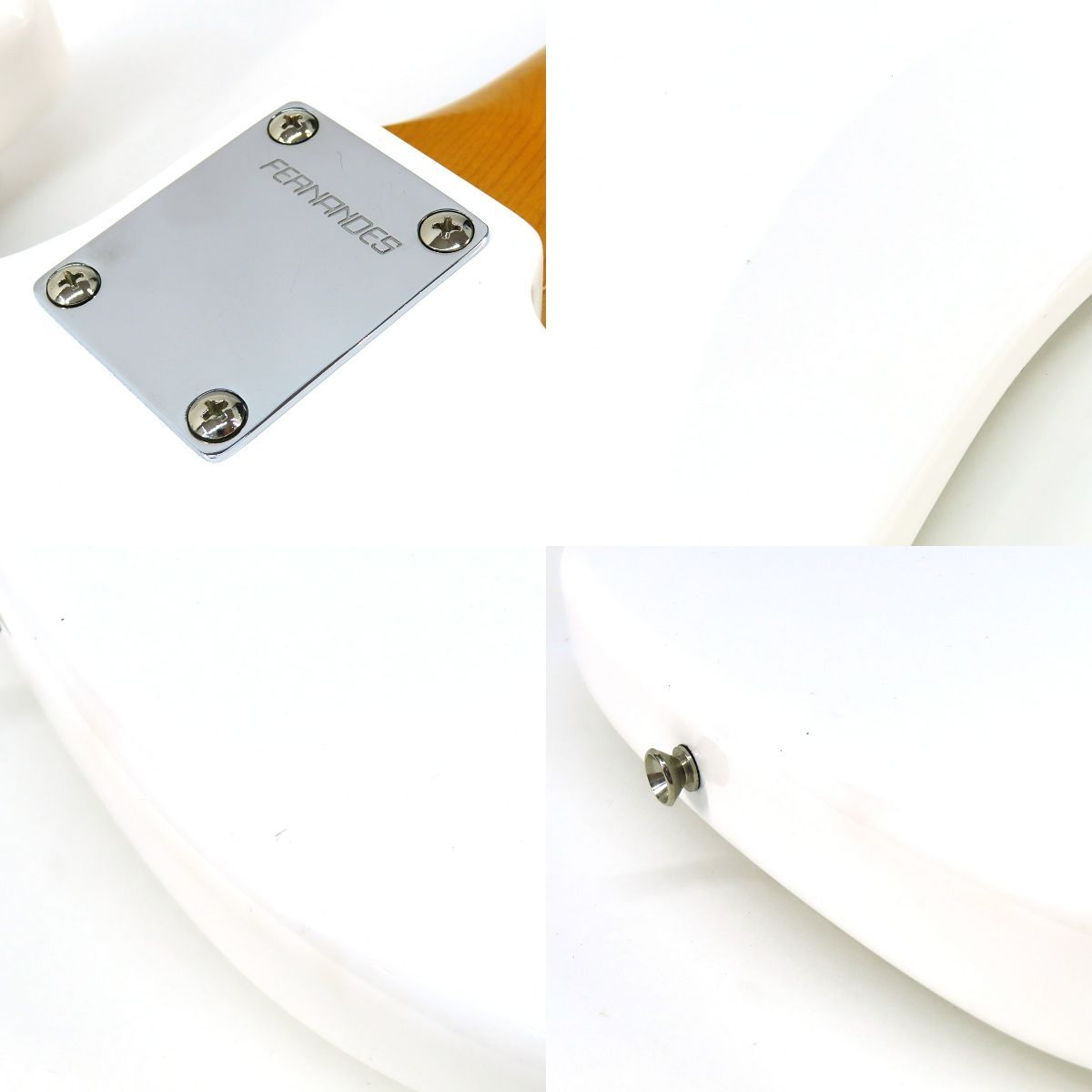 FERNANDES フェルナンデス RJB-380 ホワイト ジャズベース