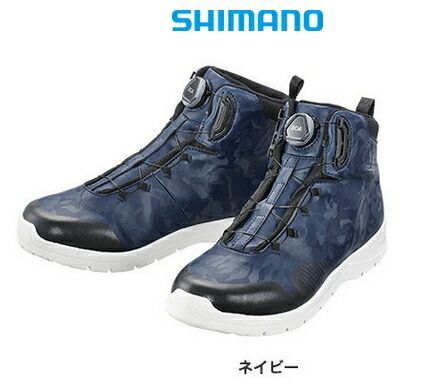 シマノ ボートフィットシューズ HW FH-036T ネイビー 27.5cm shimano 釣具