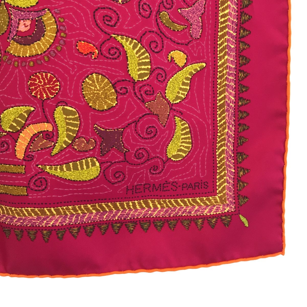 エルメス HERMES スカーフ カレ90 CARRE KANTHA カレカンタ シルク