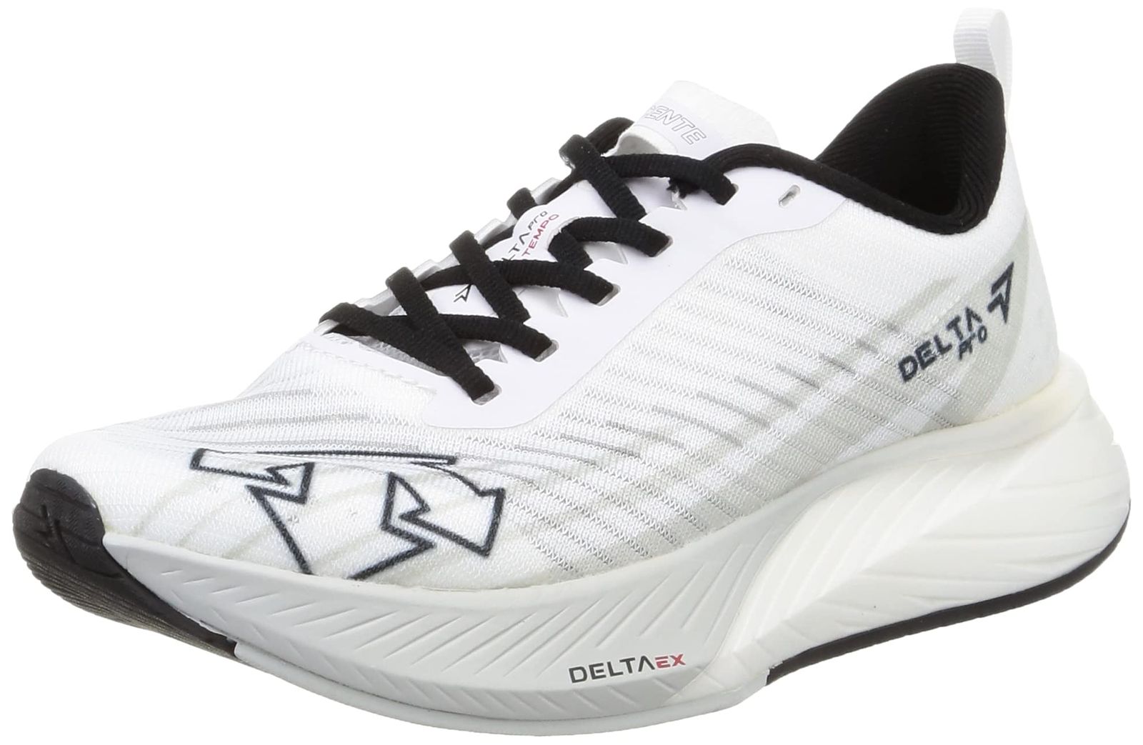 デサント ランニングシューズ 安定性 反発性 クッション性 通気性 メッシュ DELTA PRO TEMPO メンズ レディース WHT0 28.0 cm WHT0 28.0 cm