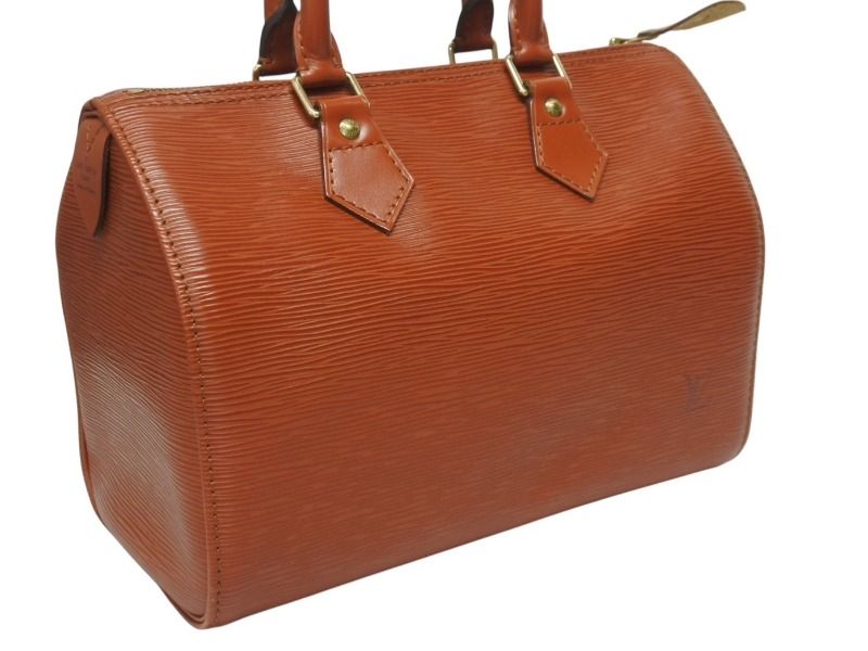 【鑑定済】ルイヴィトン スピーディ 25 ミニボストンバッグ ブラウン LOUIS VUITTON ルイヴィトン モノグラム スピーディ25 ミニ