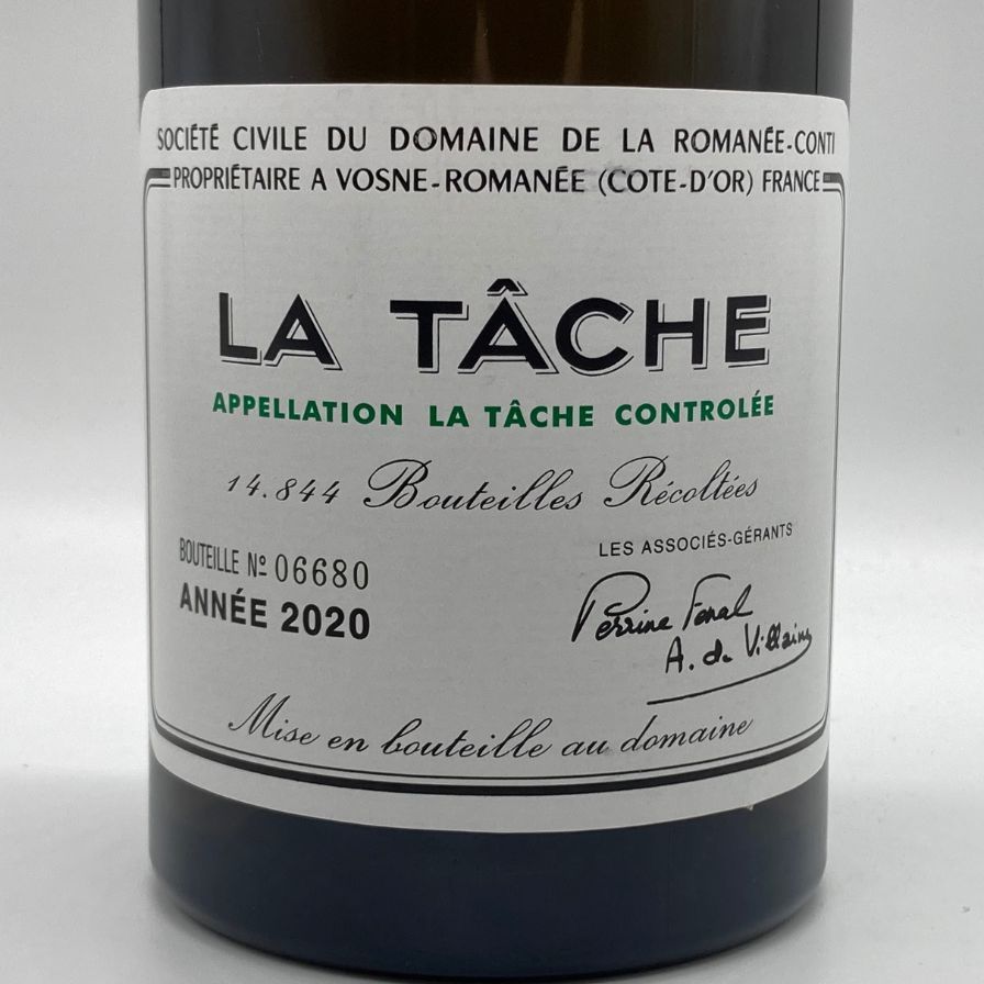 DRC ラターシュ LA TACHE 2005 空ボトル 空 瓶 DRC ラターシュ ラ