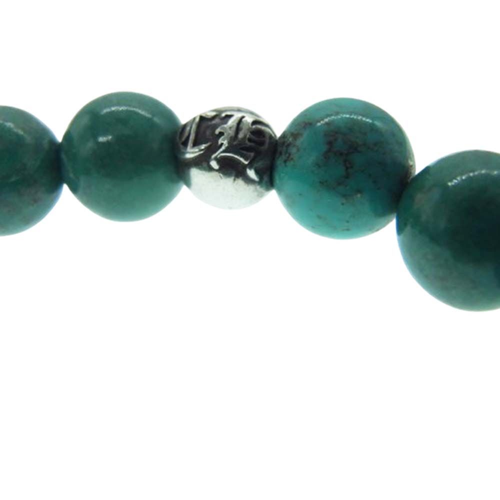 CHROME HEARTS クロムハーツ（原本無） BEAD 8mm ターコイズ ビーズ