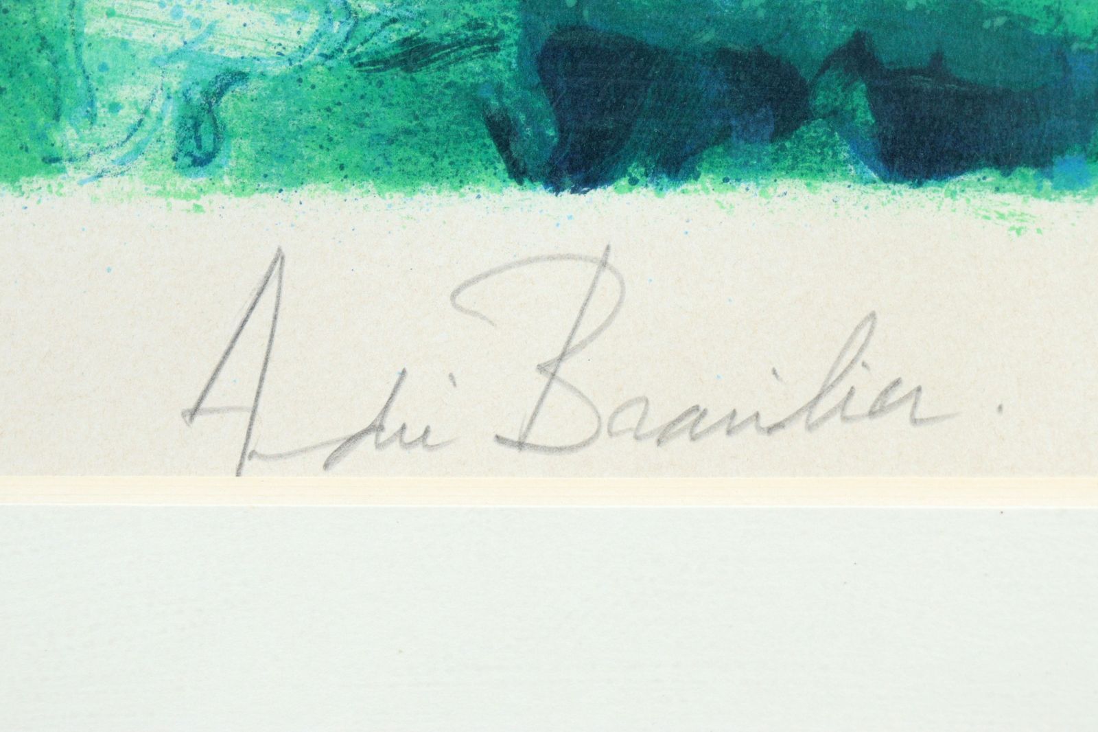 ブラジリエ 「春の乗馬」 リトグラフ76/150 直筆サイン 唐物