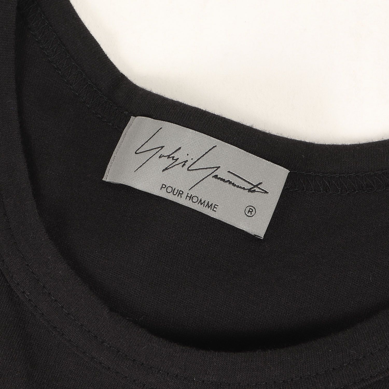 美品】Yohji Yamamoto ヨウジヤマモト Tシャツ ブラック 黒