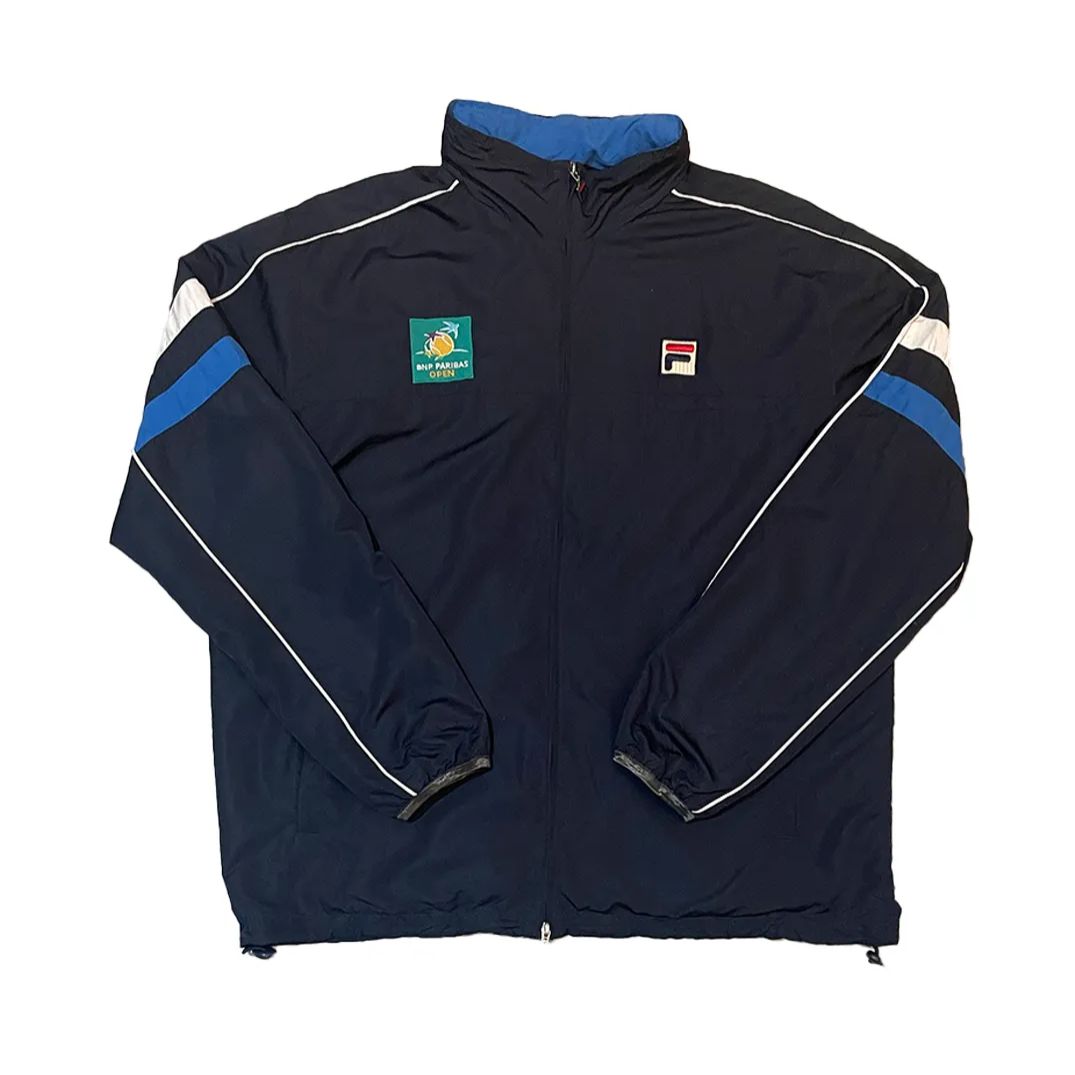 LFYT×FILA ナイロンジャケット セットアップ ネイビー FILA フィラ ナイロンジャケット ネイビー 2XL - メルカリ