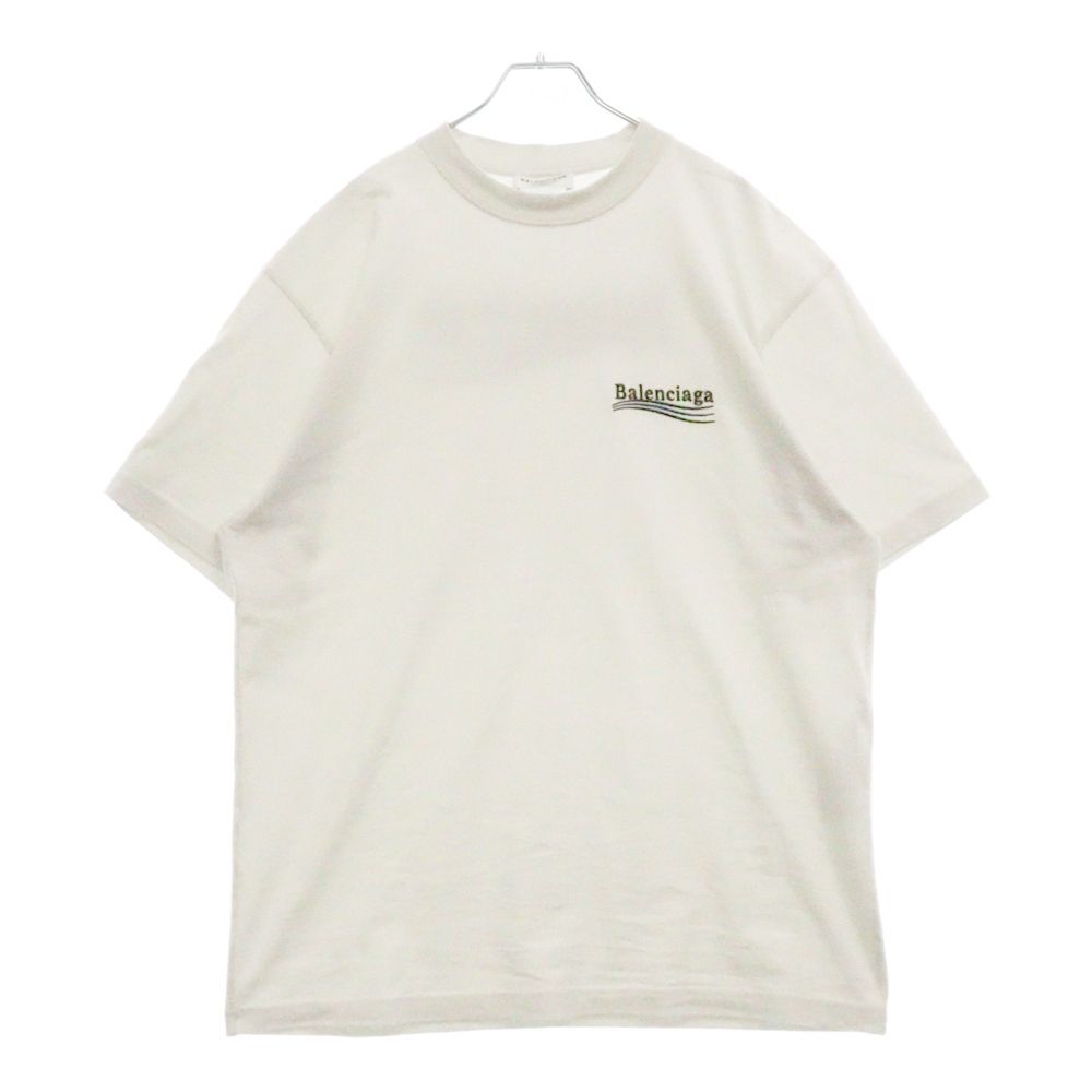BALENCIAGA (バレンシアガ) POLITICAL CAMPAIGN TEE キャンペーンロゴ  