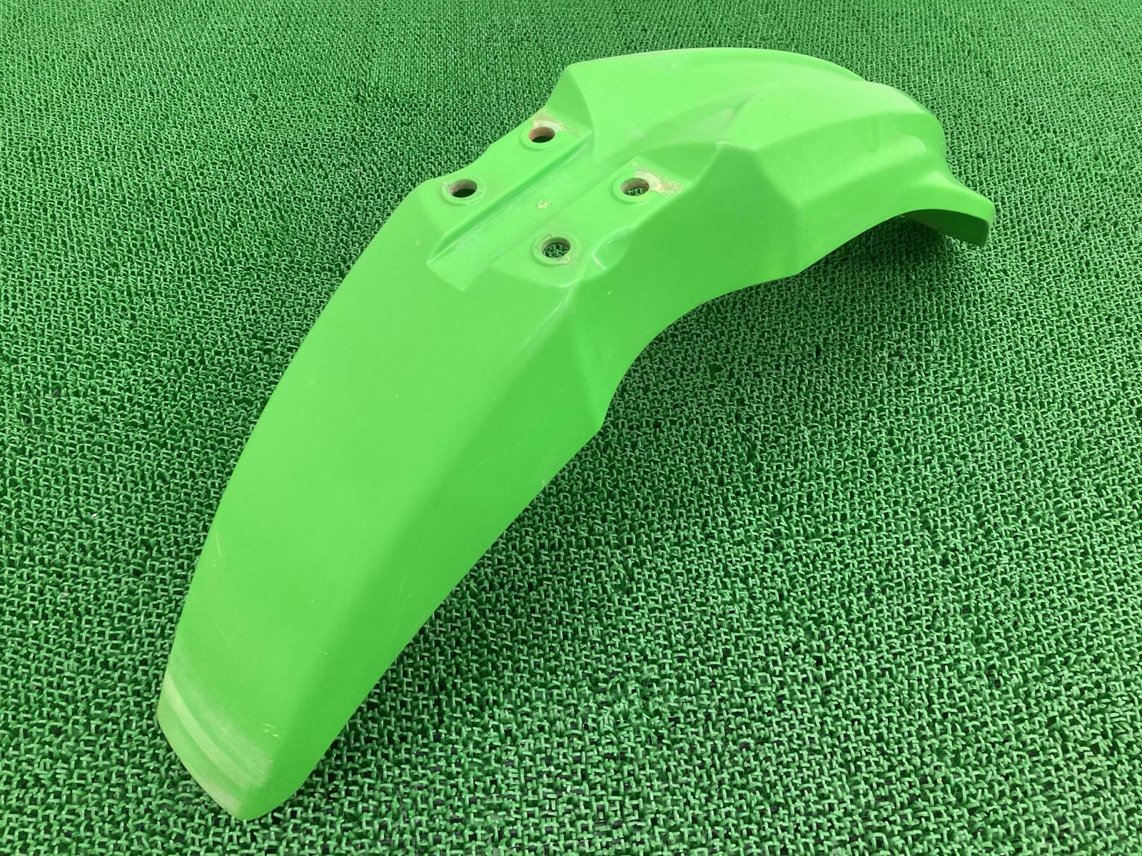 KX250 フロントフェンダー 緑 35004-0319 カワサキ 純正 中古