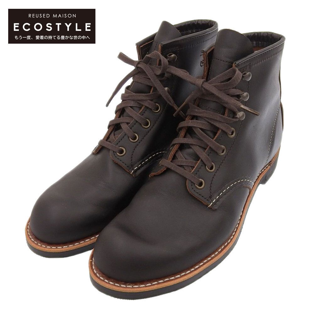 Red Wing レッドウィング 新品同様 RED WING レッドウィング BLACKSMITH ブラックスミス ブーツ シューズ メンズ ブラック 26cm 3345 8(US)