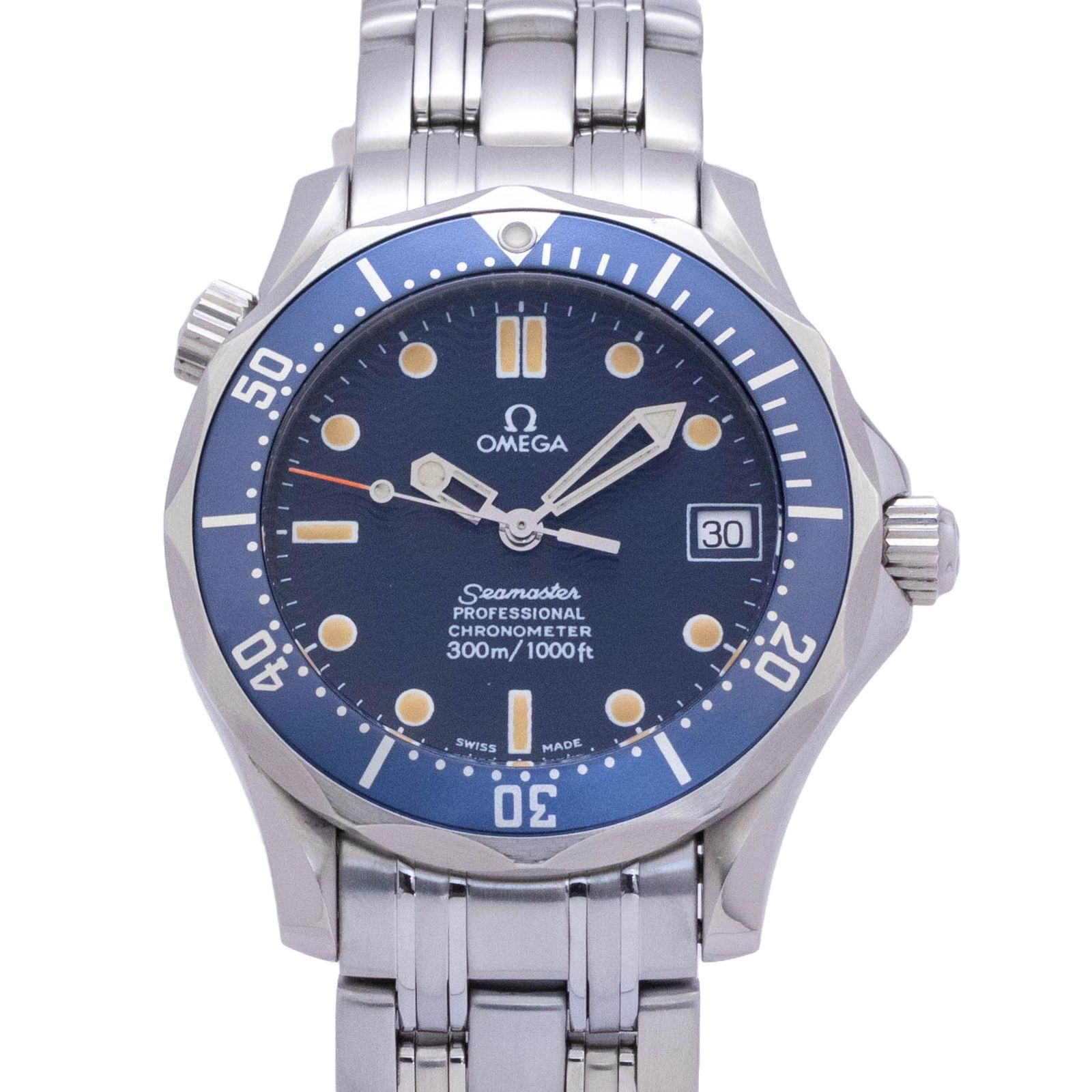 オメガ OMEGA シーマスター 2551.80 OMEGA Seamaster 自動巻き 腕時計 メンズ ユニセックス 青