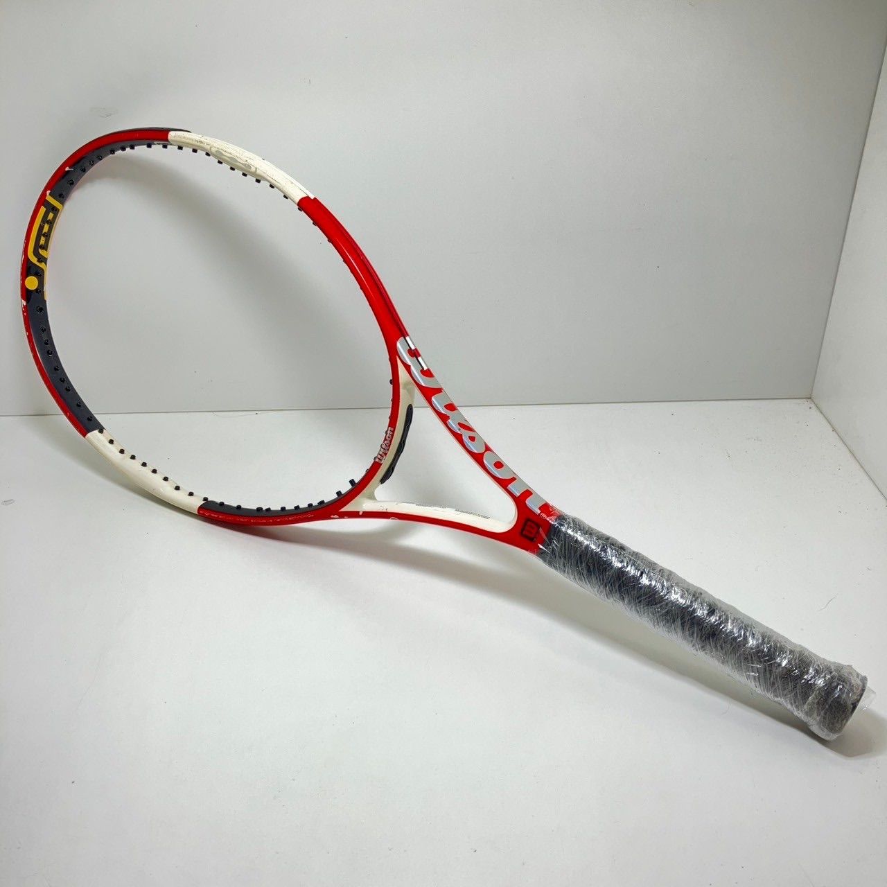 【希少】ウィルソン　硬式テニスラケット　ncode sixone95 105 希少 ウィルソン n code six one 95 テニスラケット - メルカリ